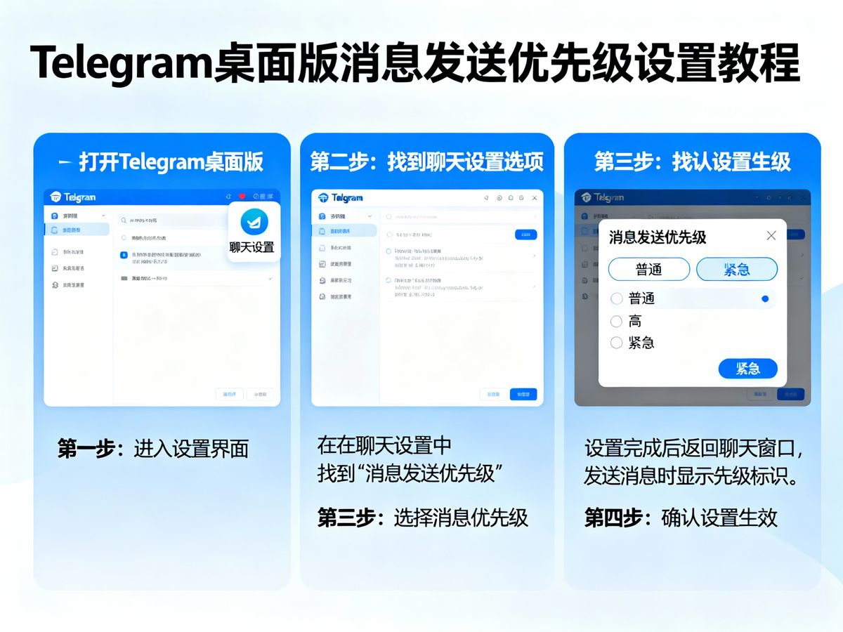 纸飞机消息发送优先级设置教程(如何设置消息发送优先级)